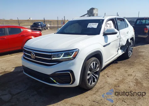 2020 Volkswagen Atlas Cross Sport 3.6L V6 Sel R-Line from USA, damaged, VIN 1V2RE2CA3LC220694